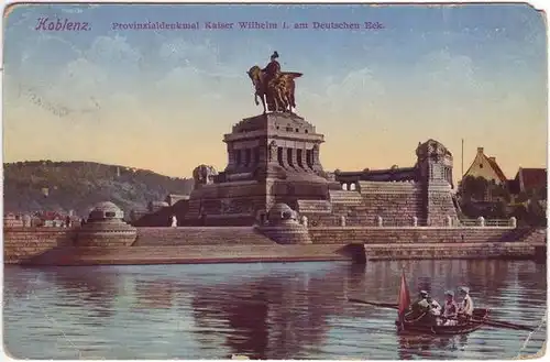 Koblenz Provinzialdenkmal Kaiser Wilhelm I. am Deutschen