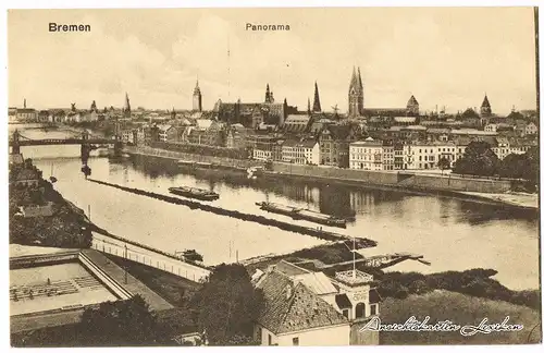 Bremen Blick über die Stadt