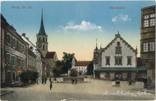 Sulz (Oberelsass) Marktplatz