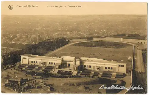 Namur Plaine de jeux et Théatre d`ete (Theater und Spielfeld)