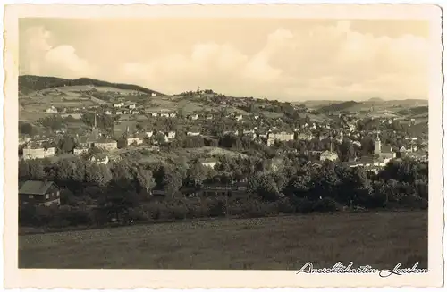 Sebnitz Blick auf die Stadt