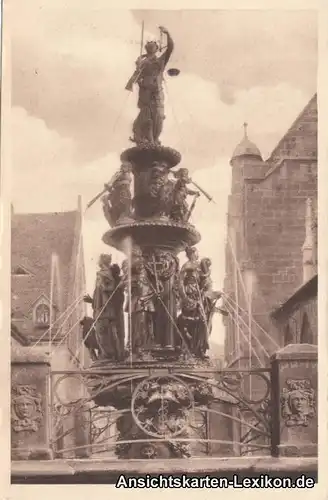 Nürnberg Tugendbrunnen