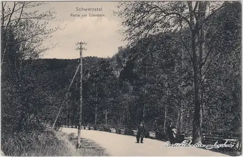 Bad Blankenburg Partie am Eberstein, Schwarzatal