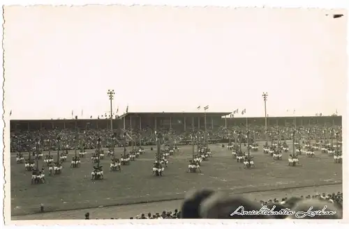 Breslau Wrocław  Schlesierkampfbahn  Sportfestes 1938 - Eröffnungsfeier 1938