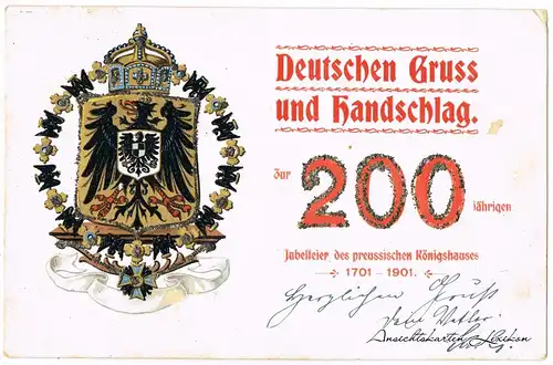  200 Jähriges Jubiläum preussisches Königshaus