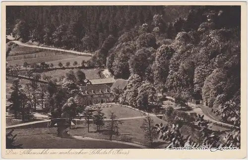 Mägdesprung-Harzgerode Blick auf die Selkemühle