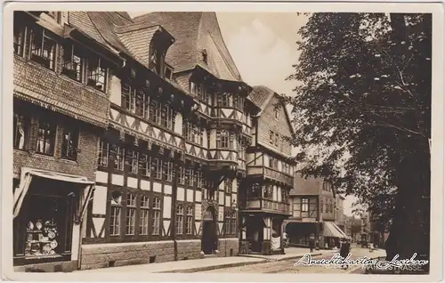 Goslar Partie in der Marktstraße