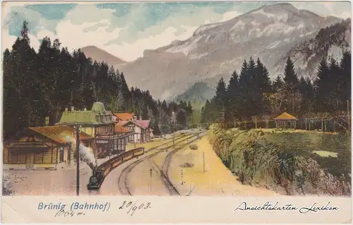 Goldern-Hasliberg Bahnhof