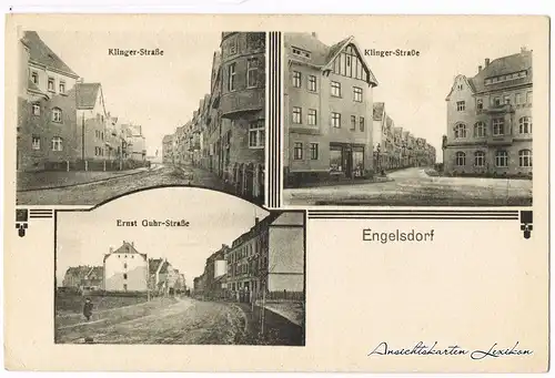 Engelsdorf-Leipzig 3 Bild: Ernst-Guhr Straße, Klinger Straße