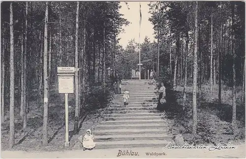 Weißer Hirsch-Dresden Eingang zum Waldpark