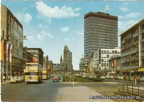 Mitte-Berlin Tauentzienstraße / Gedächtniskirch / EUROPA-CENTER