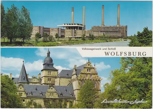 Wolfsburg Volkswagenwerk und Schloß