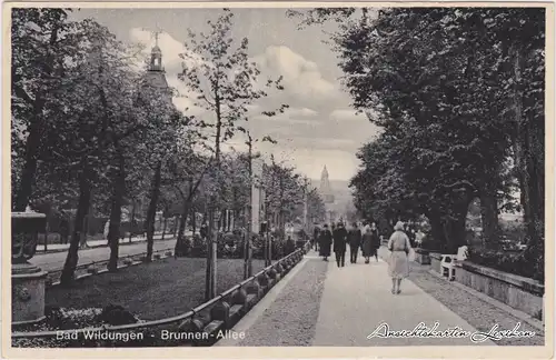 Bad Wildungen Brunnen-Allee