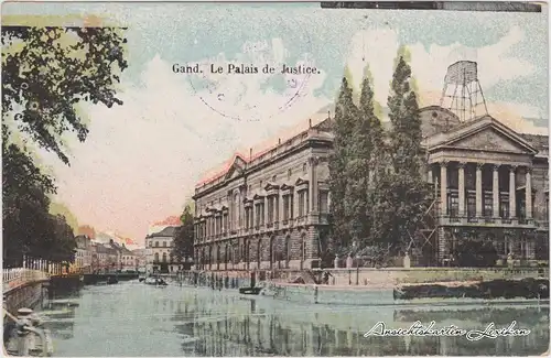 Gent Gand Justizpalast Ansichtskarte g1915