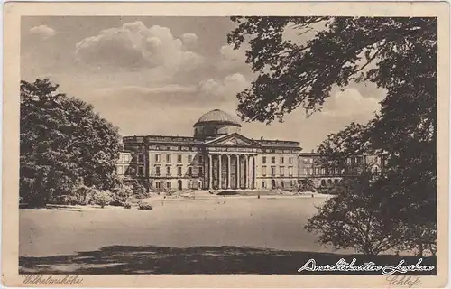 Bad Wilhelmshöhe Kassel Schloss Ansichtskarte 1918