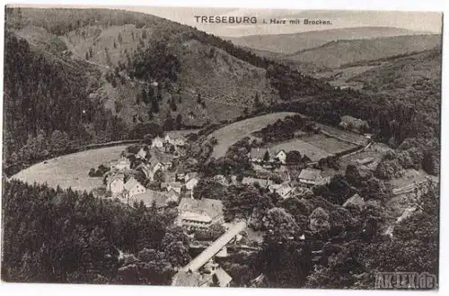 Treseburg Blick auf...  Panorama