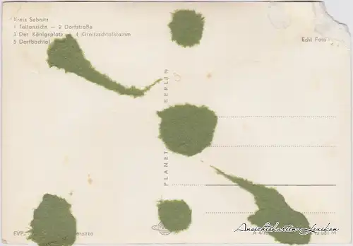 Hinterhermsdorf Sebnitz Mehrbildkarte Foto Ansichtskarte 1976