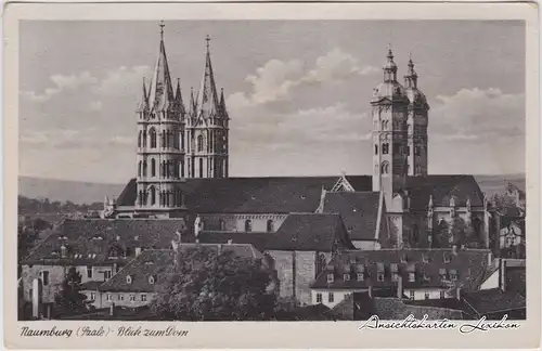 Naumburg (Saale) Blick zum Dom