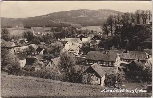 Cunewalde (Oberlausitz) Panorama mit dem Czorneboh