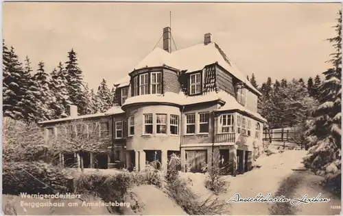 Wernigerode Berggasthaus am Armeleuteberg