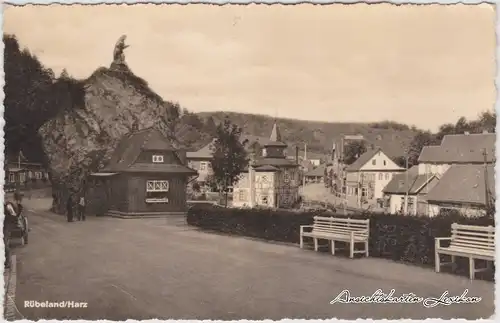 Rübeland Bärendenkmal und Platz