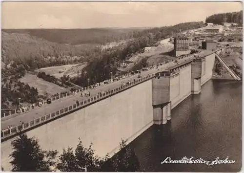 Ansichtskarte Oberharz am Brocken Rappbodetalsperre 1963