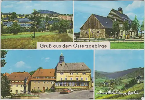 Rehefeld-Altenberg (Erzgebirge)  Altenberg, Lauenstein, Rehefeld 1976