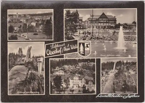 Oberhof (Thüringen) Mehrbildkarte Foto Ansichtskarte 1967
