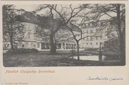 Teplitz - Schönau Fürstliche Clarysches Herrenhaus