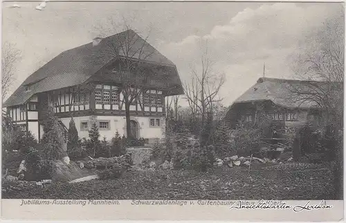 Mannheim Gartenbauaustellung 1907 - Schwarzwaldanlage