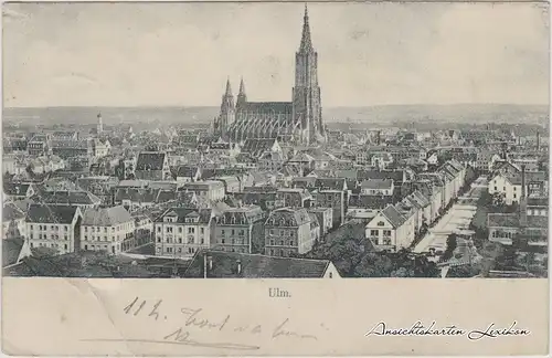 Ulm Panorama mit Münster