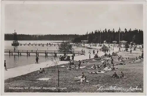 Neustädtel-Schneeberg Strandleben am Filzteich