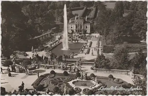 Ansichtskarte Oberammergau Königsschloß Linderhof