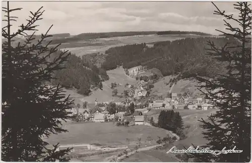 Fehrenbach Panorama b Hildburghausen Masserberg 1964