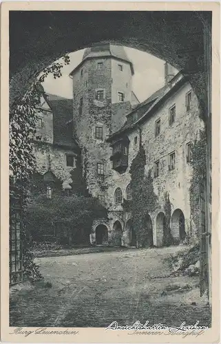 Lauenstein Ludwigsstadt Burg Lauenstein (fränkisch-thüringische Grenzwarte 1930