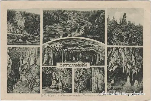 Rübeland Mehrbild: Hermannshöhle