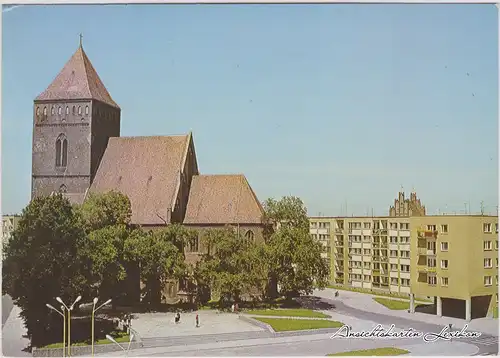 Gollnow Katharinenkirche Goleniów b Naugard pomorskie 1980