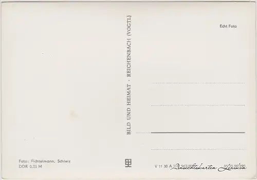 Crispendorf Mehrbildkarte Ranis-Ziegenrück Foto Ansichtskarte 1982