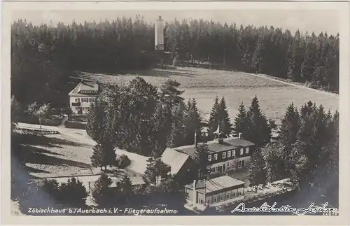 Auerbach (Vogtland) Zöbischhaus Fliegeraufnahme