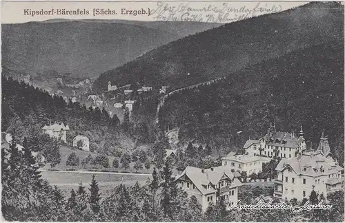 Kipsdorf-Altenberg (Erzgebirge) Panorama