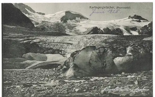 Kaprun Bergsteiger auf dem Karlingergletscher - Kaprunertal