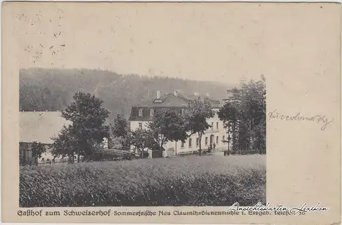 Clausnitz-Rechenberg-Bienenmühle Gasthof Schweizerhaus
