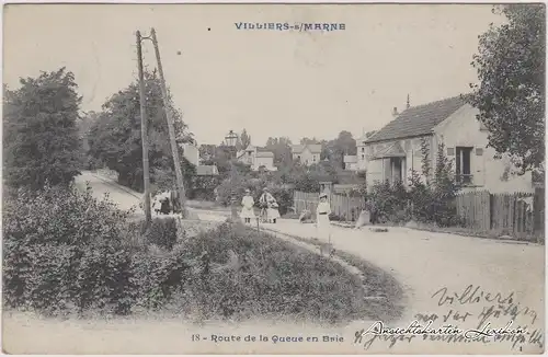 Villiers-sur-Marne Route de a Queue en Brie