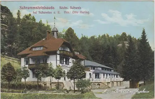 Kirnitzschtal Schrammsteinbaude