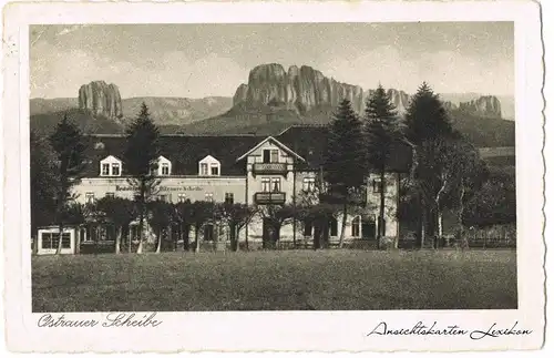 Bad Schandau Hotel Ostrauer Scheibe