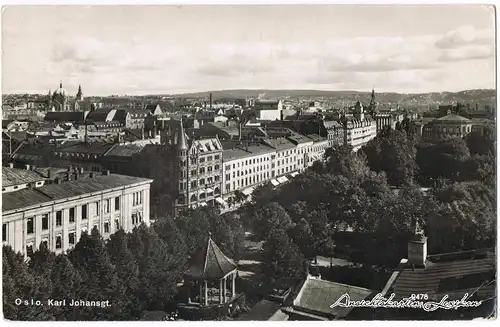 Oslo (1877-1924 Kristiania) Karl Johannplatz