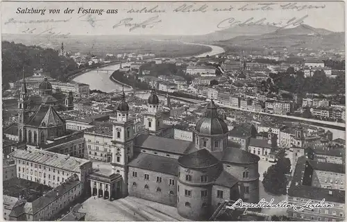 Salzburg von der Festung aus
