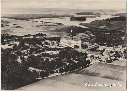 Wermsdorf Schloß Hubertusburg Luftbild 1961