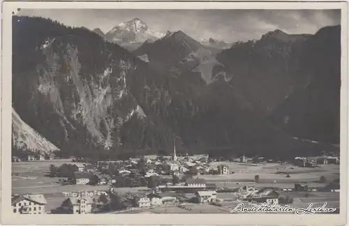 Mayrhofen Blick auf die Stadt