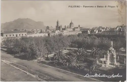 Palermo Blick über die Stadt